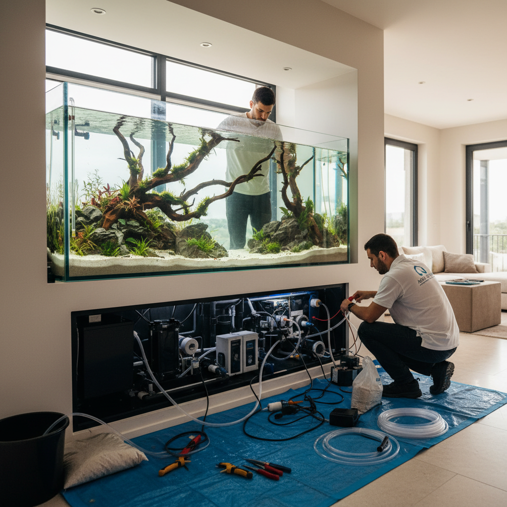 Custom Aquarium Installation